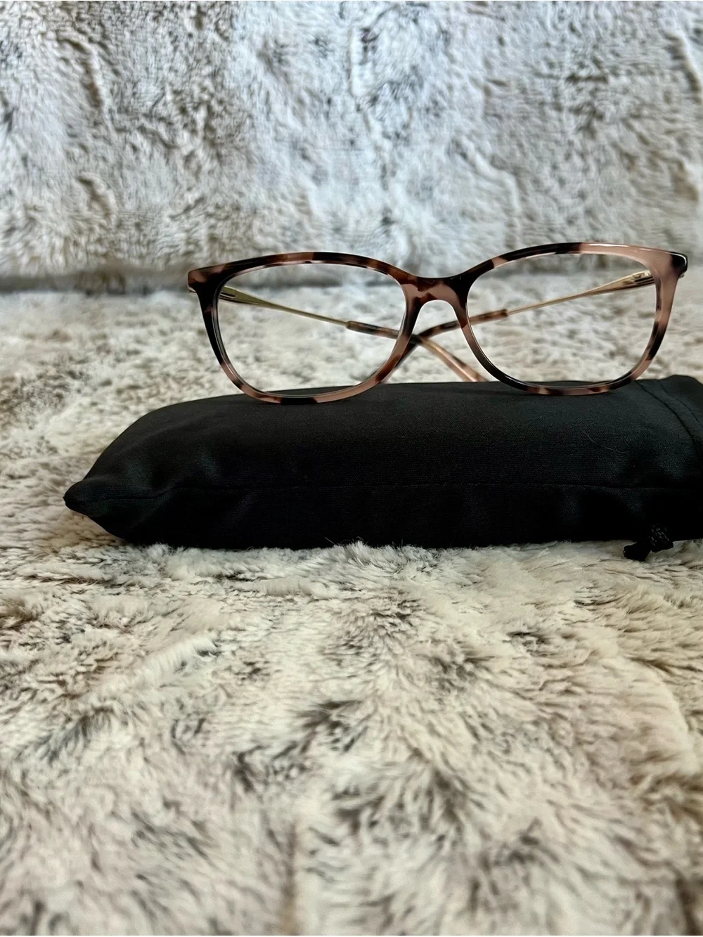Longchamp pink Tortoiseshell Women's Eyeglass Frames - Stylish Everyday Look